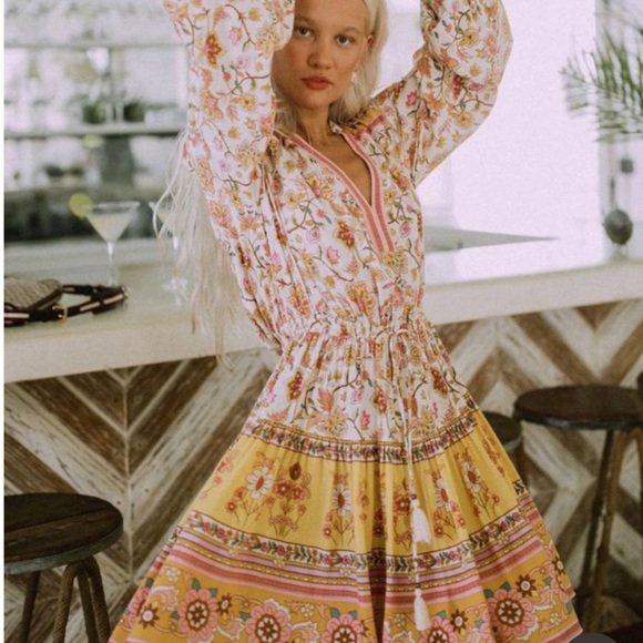 SPELL & THE GYPSY COLLECTIVE MINI DRESS SIZE S - Picture 7 of 11